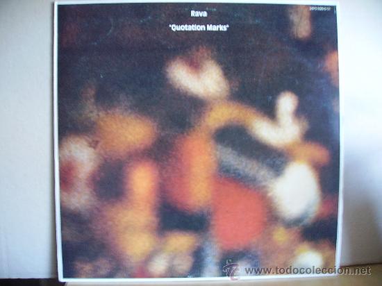 Discos de vinilo: RAVA --- QUOTATION MARKS - Foto 1