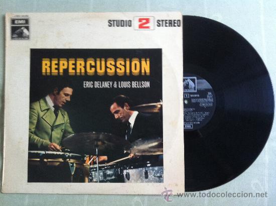 Discos de vinilo: LP-ERIC DELANEY & LOUIS BELLSON - Foto 1