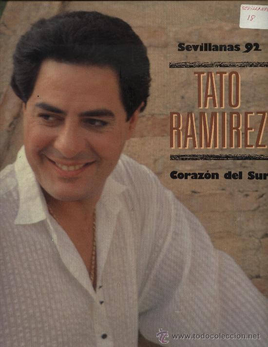 Discos de vinilo: Tate Ramirez - Coraz&oacute;n del sur (Sevillanas) - Foto 1