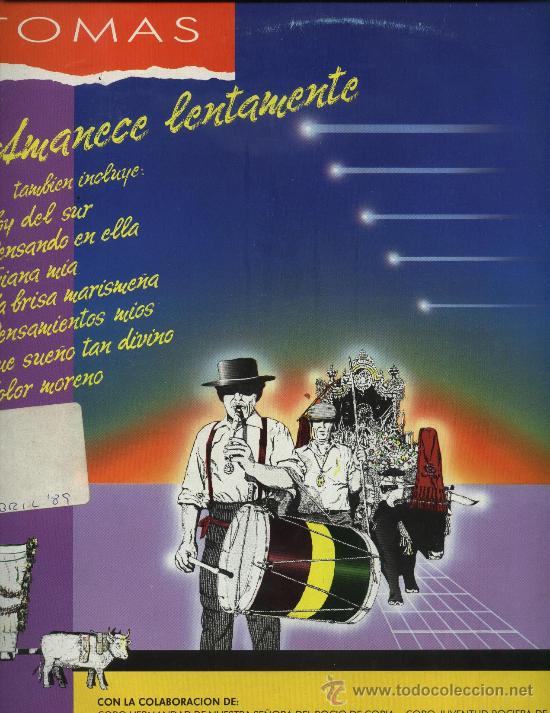 Discos de vinilo: Tom&aacute;s - Amanece Lentamente (Sevillanas) - Foto 1