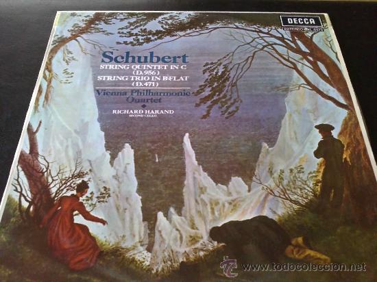 Discos de vinilo: SCHUBERT, STRING QUINTET IN C... -  CHELO: RICHARD HARAND - Foto 1