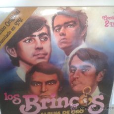 Discos de vinilo: LOS BRINCOS (ALBUM DE ORO) 2 LPS. Lote 33430500
