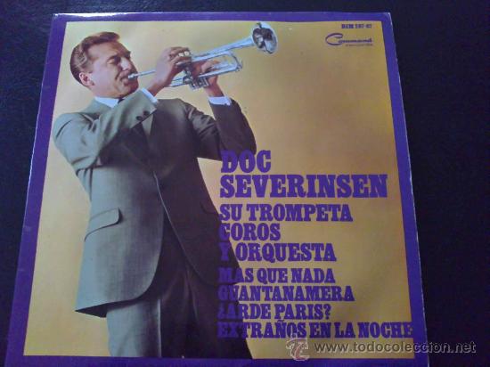 Discos de vinilo: DOC SEVERINSEN, TROMPETA - M&Aacute;S QUE NADA - EP DE VINILO - Foto 1