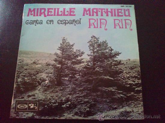 Discos de vinilo: MIRELLE MATHIEU CANTA EN ESPA&Ntilde;OL RIN RIN - EP DE VINILO - Foto 1