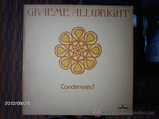 Discos de vinilo: Graeme Allwright   Condamn&eacute;s ? - Foto 1