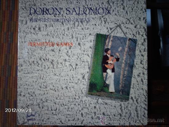 Discos de vinilo: Doron Salomon Permitted games - Foto 1