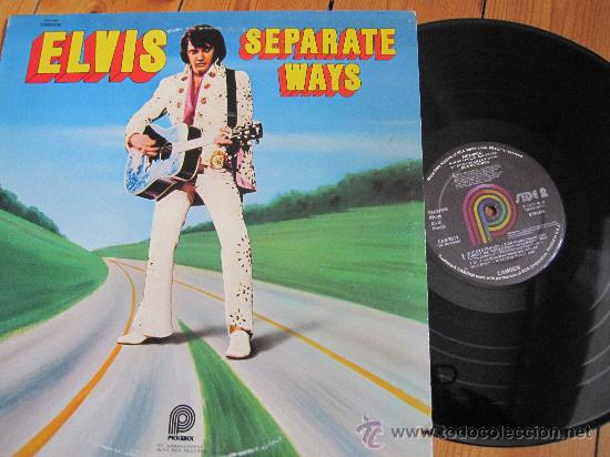 Discos de vinilo: ELVIS `Separate Ways&acute; 1972 USA - Foto 1