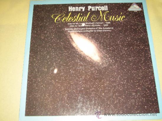 Discos de vinilo: HENRY PURCELL - CELESTIAL MUSIC - USA - Foto 1