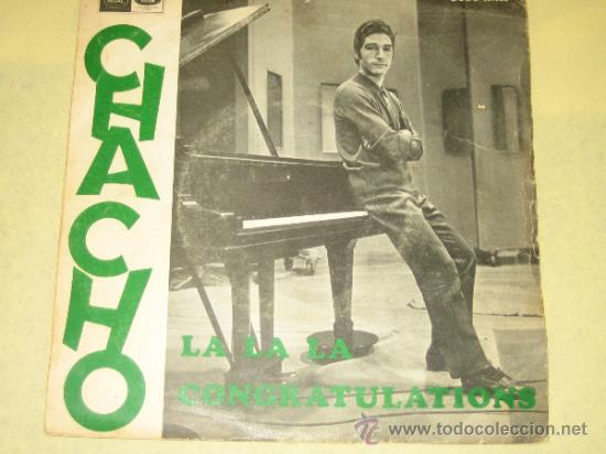 Discos de vinilo: CHACHO - LA, LA, LA .. - Foto 1