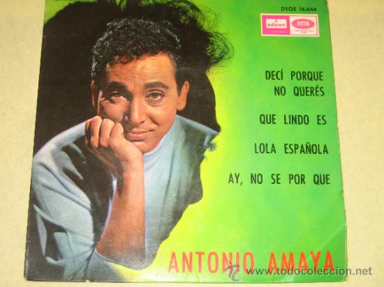 Discos de vinilo: ANTONIO AMAYA - 1964 - Foto 1