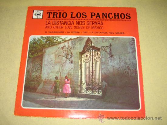 Discos de vinilo: TRIO LOS PANCHOS - ED. HOLANDA 1963 - Foto 1