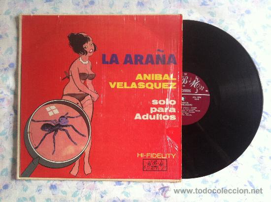 Discos de vinilo: LP-ANIBAL VELASQUEZ-LA ARA&Ntilde;A - Foto 1