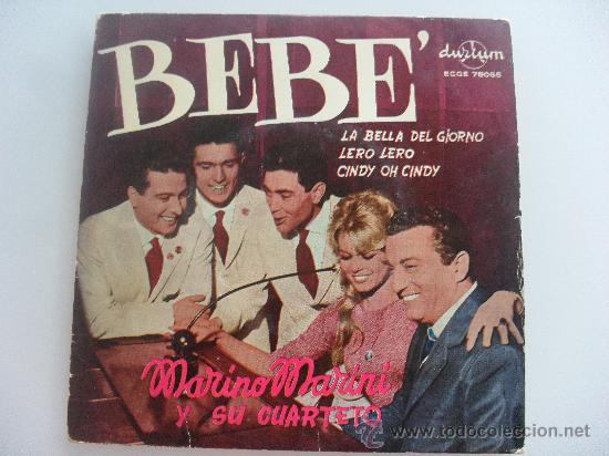 Discos de vinilo: MARINO MARINI Y SU CUARTETO - BEBE + 3 EP - Foto 1