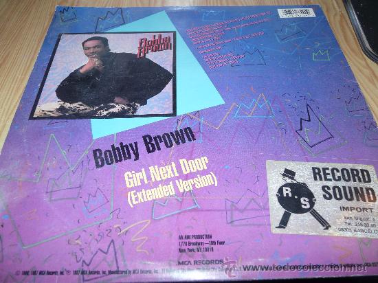 Discos de vinilo: BOBBY BROWN -GIRL NEXT DOOR (EXTENDED VERSION)- - Foto 2