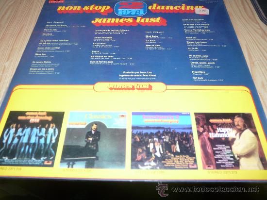 Discos de vinilo: JAMES LAST - NON STOP DANCING - 1973 POLYDOR - Foto 2