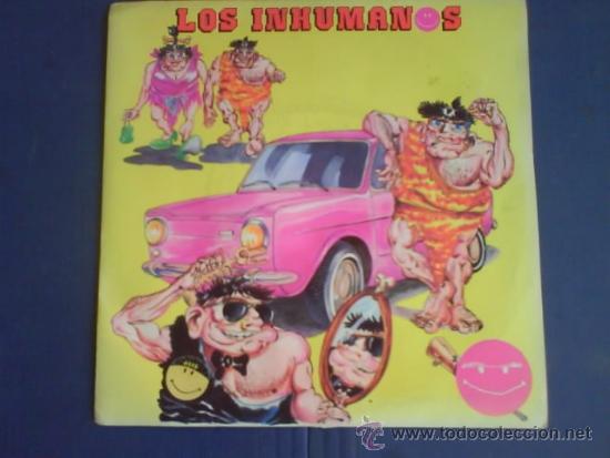 Discos de vinilo: LOS INHUMANOS ACID MIX - Foto 1