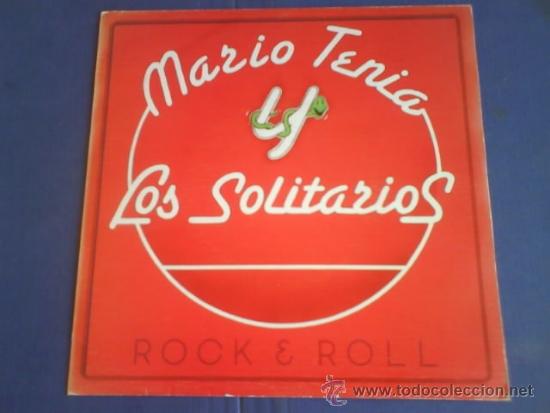 Discos de vinilo: MARIO TENIA Y LOS SOLITARIOS  ROCK & ROLL - Foto 1