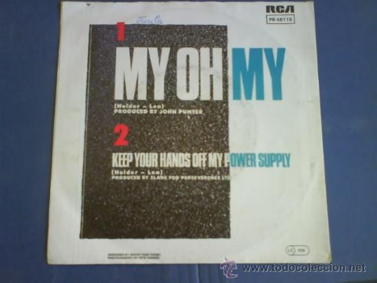 Discos de vinilo: SLADE  MY OH MY - Foto 2