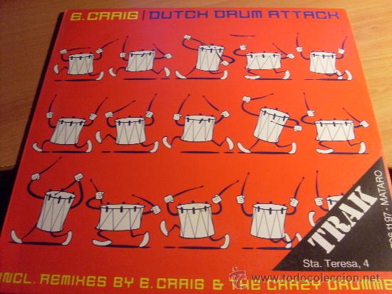 Discos de vinilo: E CRAIG (DUTCH DRUM ATTACK) 12 INCH MAXI (B-28) - Foto 1