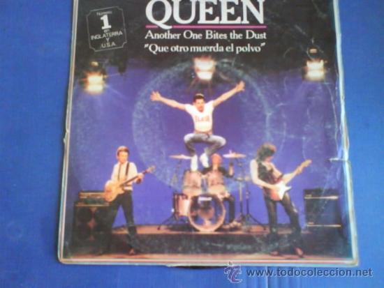 Discos de vinilo: QUEEN ANOTHER ONE BITES THE DUST - Foto 1