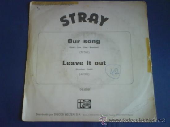 Discos de vinilo: STRAY    OUR SONG - Foto 2