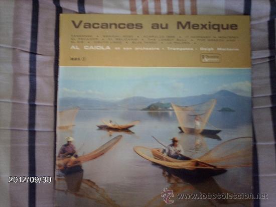 Discos de vinilo: Al Caiola  Vacances au Mexique - Foto 1