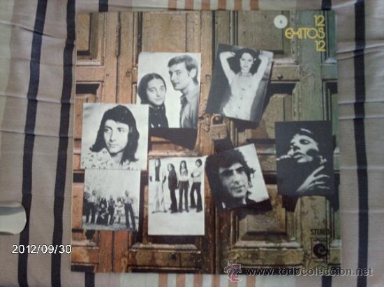 Discos de vinilo: 12 Exitos 12  Mocedades Cebra, Serrat... - Foto 1