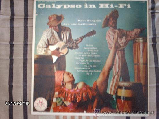 Discos de vinilo: Dave Burgess and his caribbeans Calypso