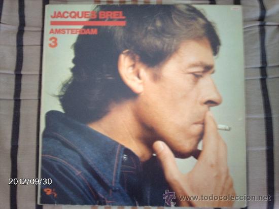 Discos de vinilo: Jacques Brel  3 Amsterdam - Foto 1