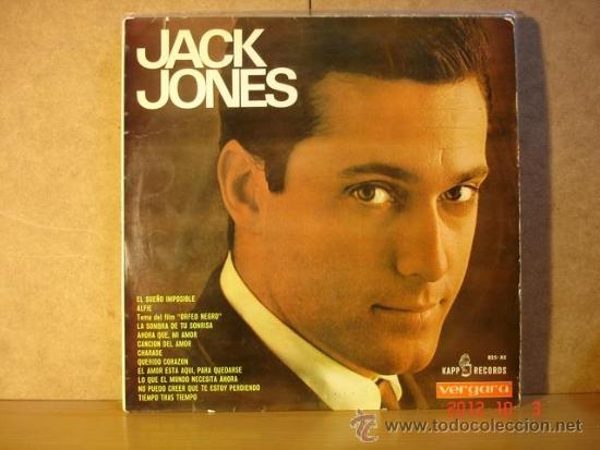 Discos de vinilo: Jack Jones - Idem - KAPP-Vergara 825-XE - 1966 - Foto 1