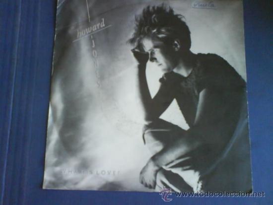 Discos de vinilo: HOWARD JONES WHAT IS LOVE? - Foto 1