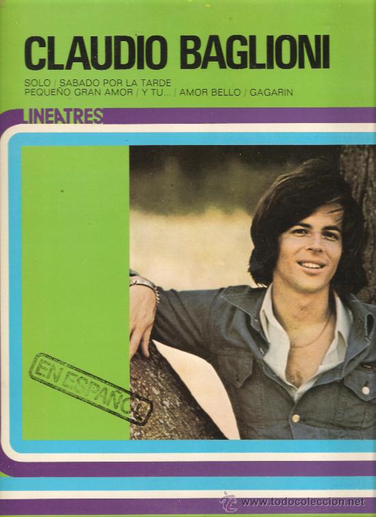 Discos de vinilo: LP  CLAUDIO BAGLIONI EN ESPA&Ntilde;OL - Foto 1