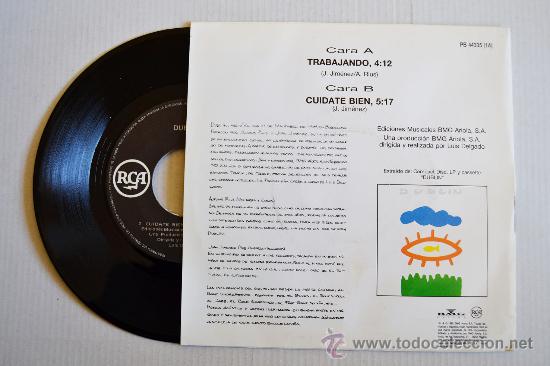 Discos de vinilo: DUBLIN - Trabajando/Cuidate bien (RCA Single 1990) ESPA&Ntilde;A - Foto 2