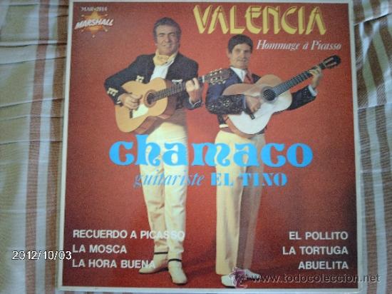Discos de vinilo: Chamaco, guitariste El Tino  Valencia