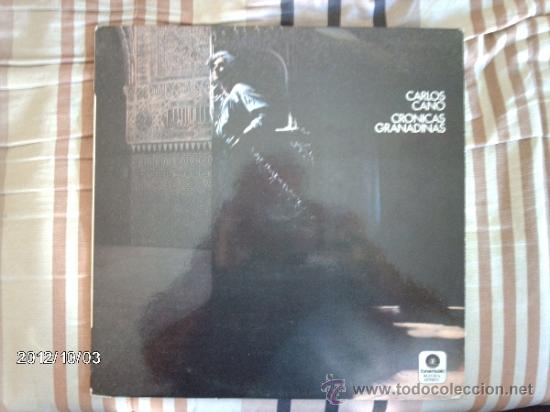 Discos de vinilo: Carlos Cano  Cronicas Granadinas - Foto 1