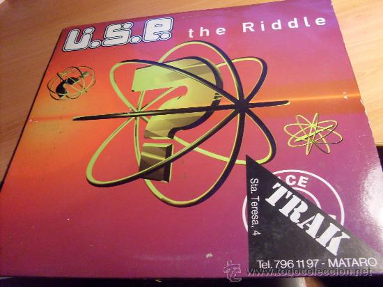 Discos de vinilo: USE ( THE RIDDLE) 12 INCH MAXI (B-28) - Foto 1