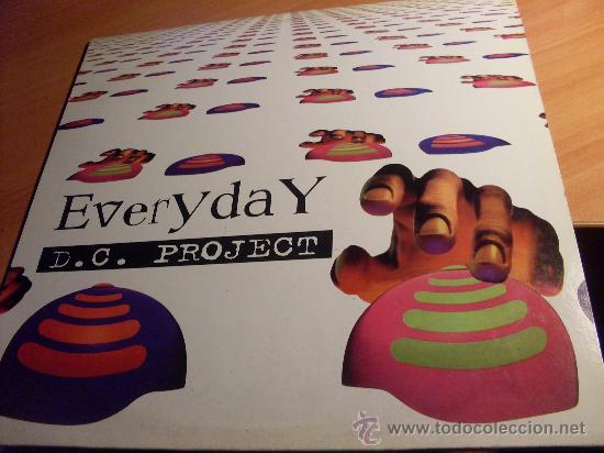 Discos de vinilo: DC PROJECT ( EVERYDAY) 12 INCH MAXI (B-28) - Foto 1