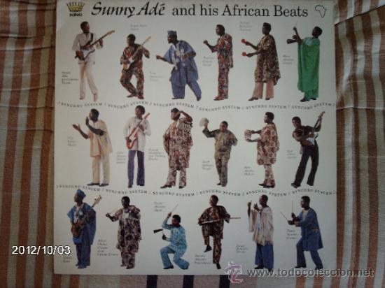 Discos de vinilo: Sunny Ade and his african beats - Foto 1