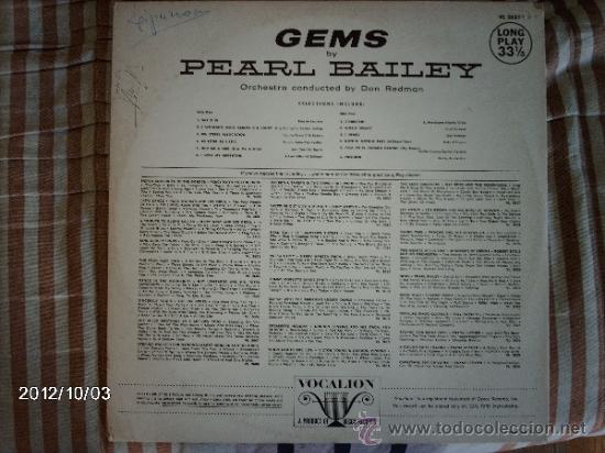 Discos de vinilo: Germs by Pearl Bailey - Foto 2