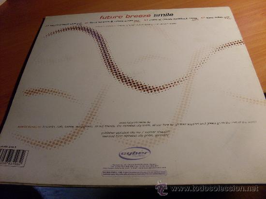 Discos de vinilo: FUTURE BREEZE ( SMILE) 12 INCH MAXI (B-28) - Foto 2