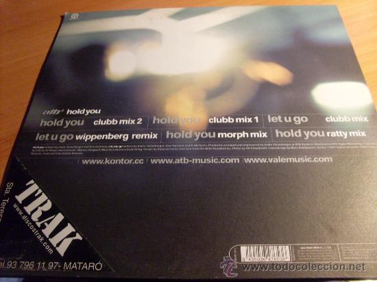 Discos de vinilo: ATB ( HOLD YOU) 12 INCH MAXI (B-28) - Foto 2