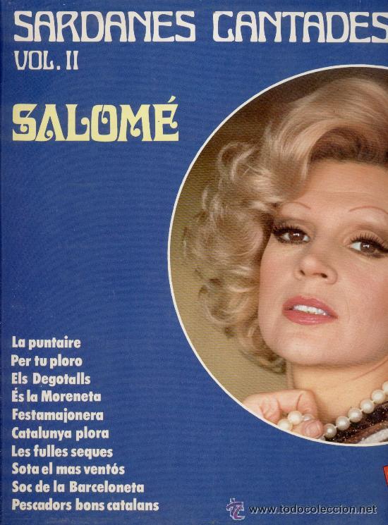Discos de vinilo: SALOME - SARDANES CANTADES - LP - Foto 1