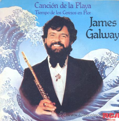Discos de vinilo: JAMES GALWAY - CANCION DE LA PLAYA - SINGLE ESPA&Ntilde;OL DE VINILO - Foto 1