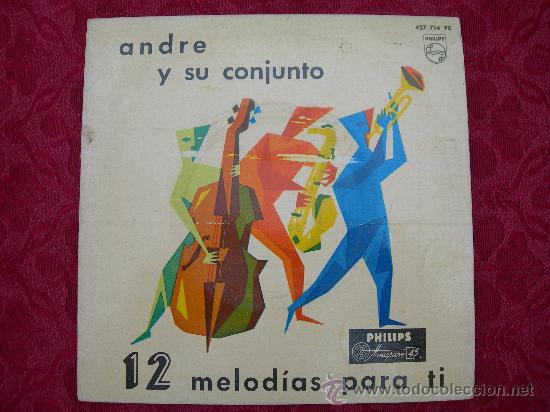 Discos de vinilo: ANDRE Y SU CONJUNTO // 12 MELODIAS PARA TI - Foto 1