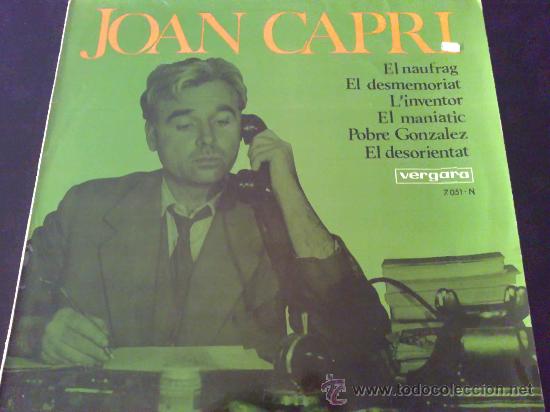Discos de vinilo: JOAN CAPRI, EL NAUFRAG - DISCO DE VINILO LP - Foto 1