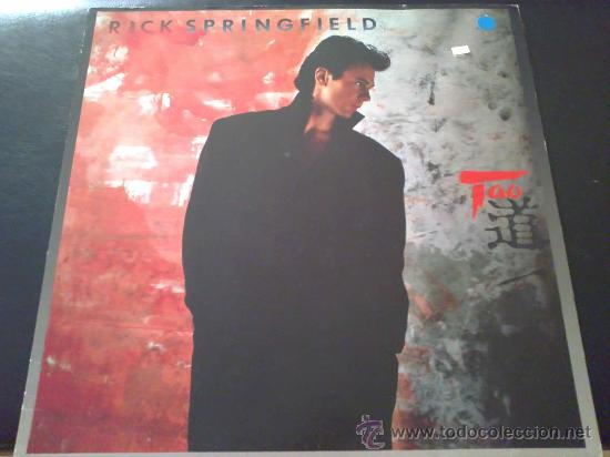 Discos de vinilo: RICK SPRINGFIELD, TAO - LP DE VINILO - Foto 1