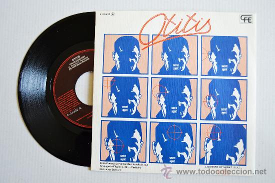 Discos de vinilo: OTITIS - The Reason Why/Secret Agent (CFE Single 1983) ESPA&Ntilde;A - Foto 2