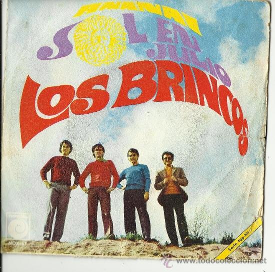 Discos de vinilo: single.los brincos sol en julio - Foto 1