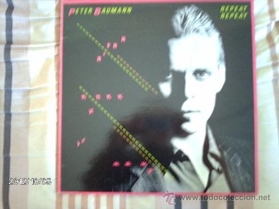 Discos de vinilo: Peter Baumann  Repeat, repeat - Foto 1