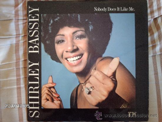 Discos de vinilo: Shirley Bassey   Nobody does it like me - Foto 1